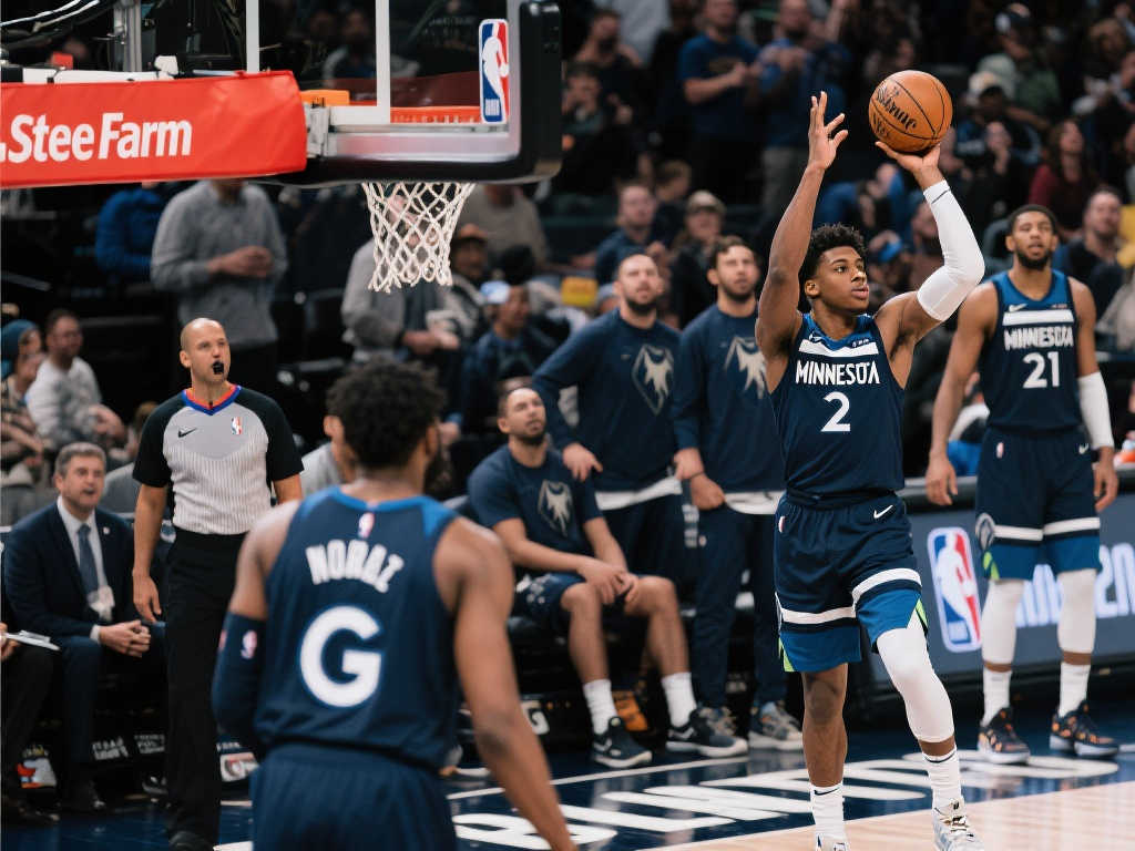 [流言板]次轮G1独守主场荣耀？森林狼众星亮相，爱德华兹领军