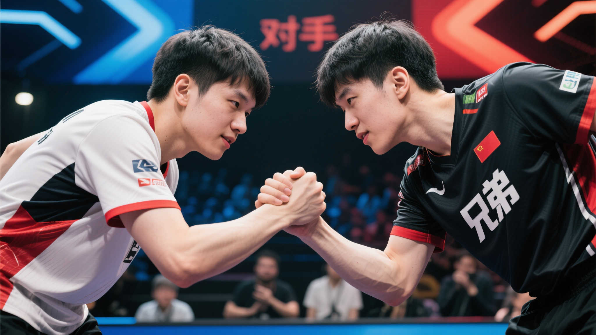 赛场争锋，场下情深